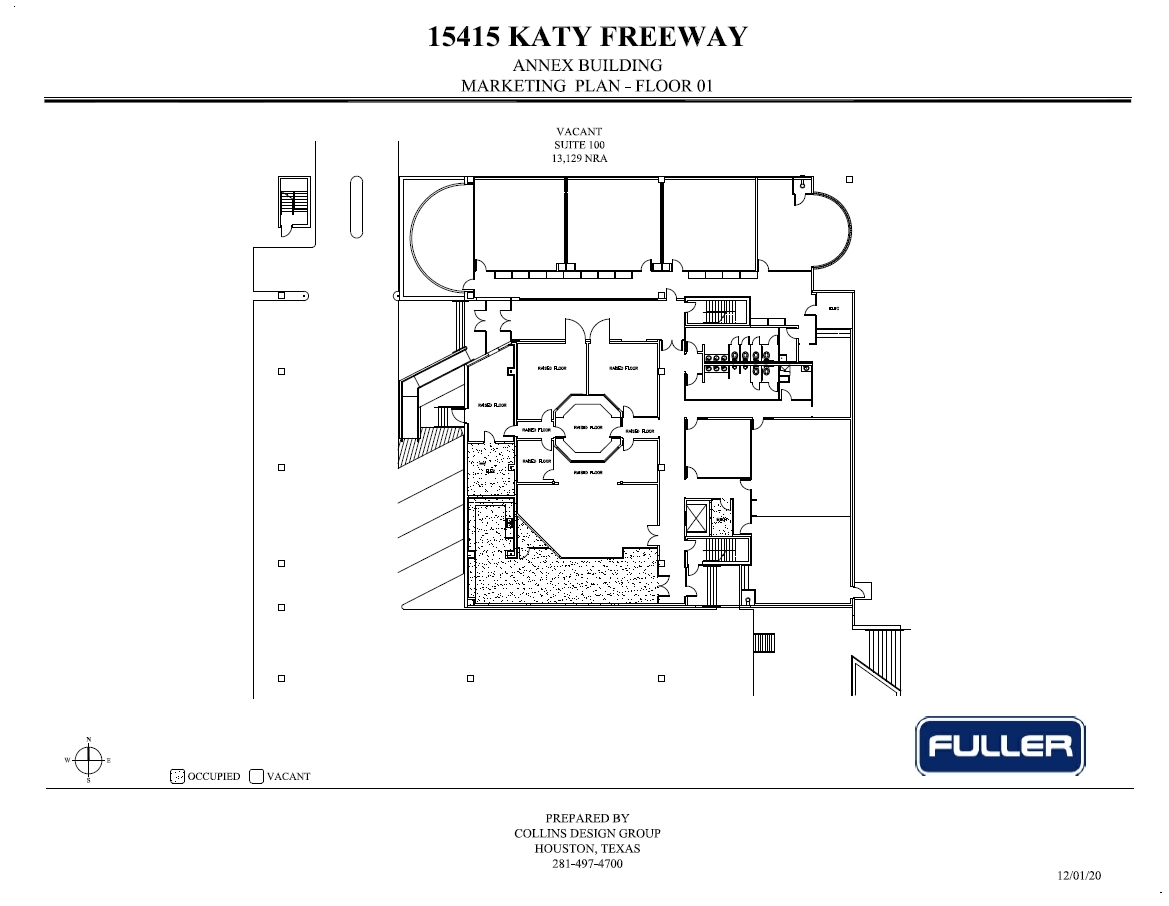 15415 Katy Fwy, Houston, TX for lease Floor Plan- Image 1 of 6