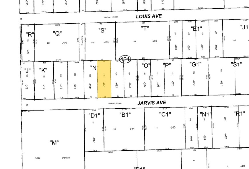 1510 Jarvis Ave, Elk Grove Village, IL for lease - Plat Map - Image 2 of 5