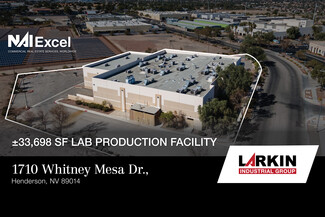 More details for 1710 Whitney Mesa Dr, Henderson, NV - Industrial for Lease