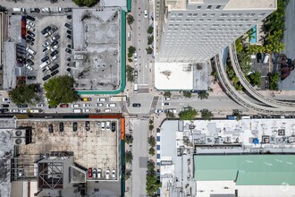 101 NE 2nd Ave, Miami, FL - AERIAL  map view