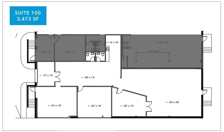 2939 Irving Blvd, Dallas, TX for lease Floor Plan- Image 1 of 1