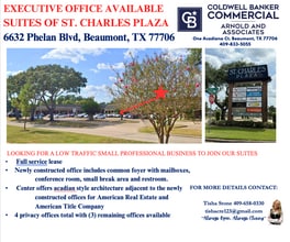 6622-6666 Phelan Blvd, Beaumont, TX for lease Interior Photo- Image 1 of 2