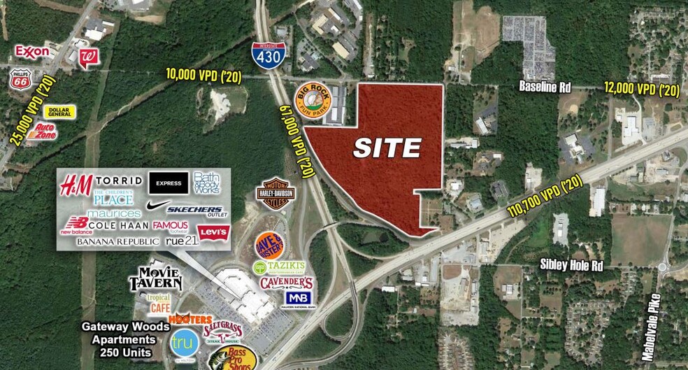 Baseline Rd, Little Rock, AR for sale - Building Photo - Image 1 of 1