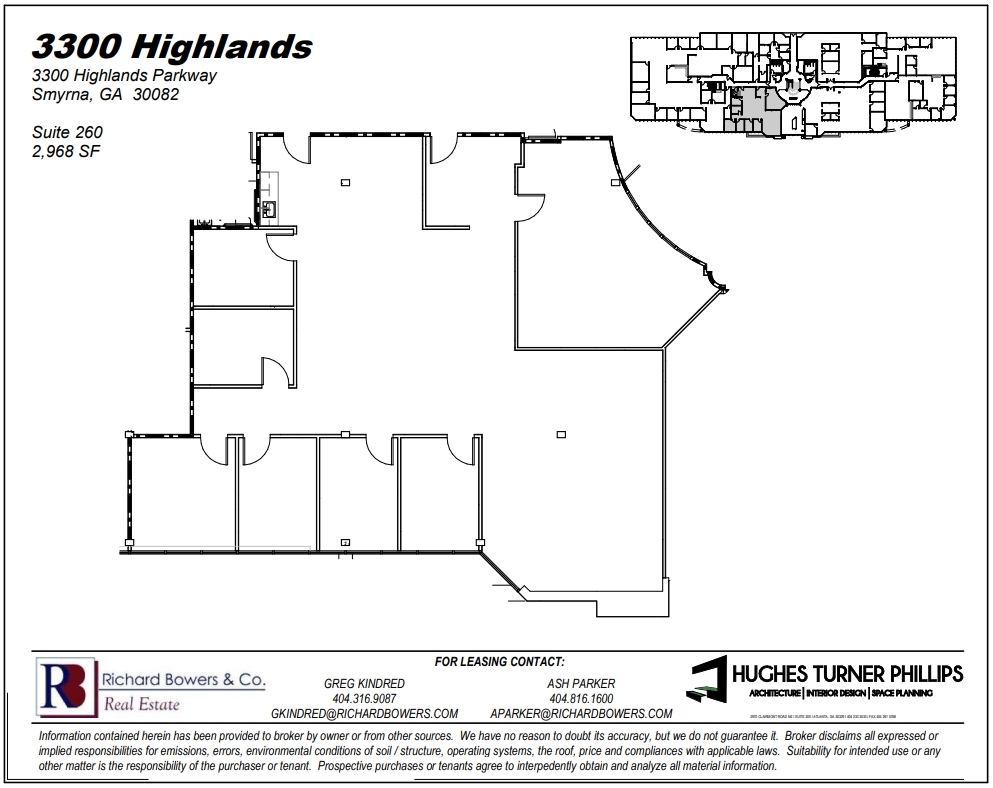 3300 Highlands Pky, Smyrna, GA for lease Floor Plan- Image 1 of 1