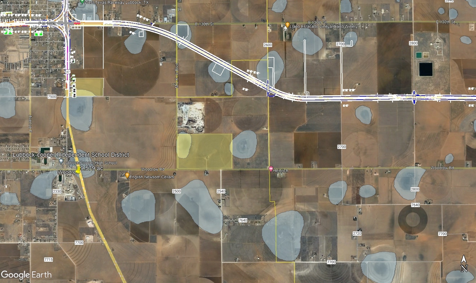 County Road 2500, Lubbock, TX 79423 NEC of CR 2500 & Woodrow Road