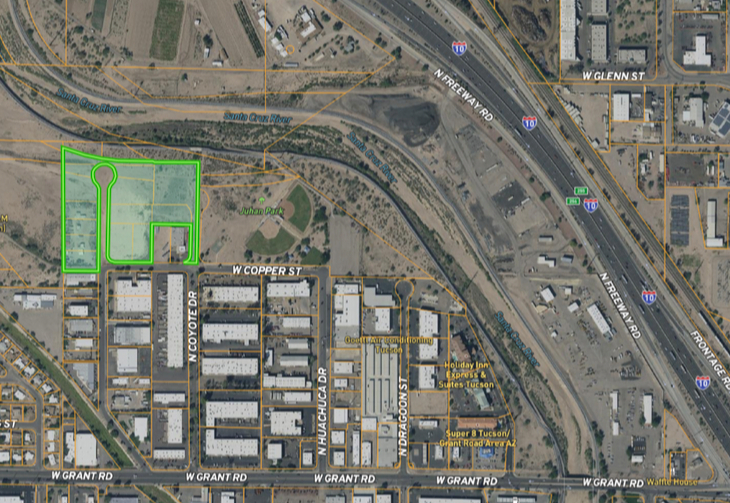 NW Tucson Vacant Industrial, 11 Acres portfolio of 2 properties for sale on LoopNet.com - Building Photo - Image 1 of 6