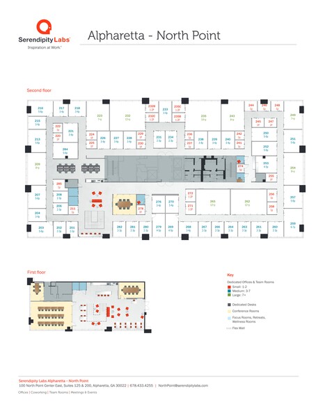 100 North Point Ctr E, Alpharetta, GA for lease - Site Plan - Image 1 of 1