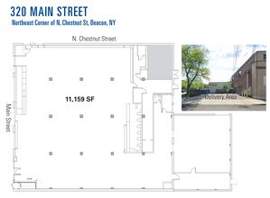 320-322 Main St, Beacon, NY for lease Floor Plan- Image 2 of 3