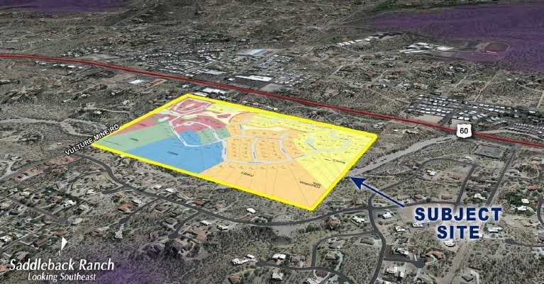 Saddleback Ranch, Wickenburg, AZ for sale - Aerial - Image 2 of 3