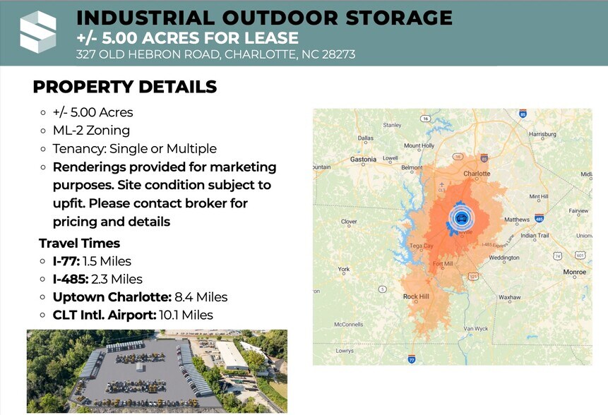 327 Old Hebron Rd Rd, Charlotte, NC for lease - Building Photo - Image 2 of 4