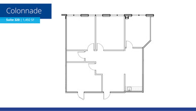 1661 International Dr, Memphis, TN for lease Floor Plan- Image 1 of 3