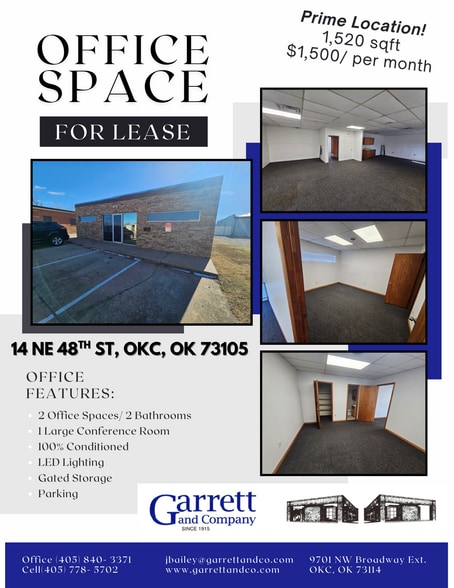 14 NE 48th St, Oklahoma City, OK for lease - Building Photo - Image 1 of 5