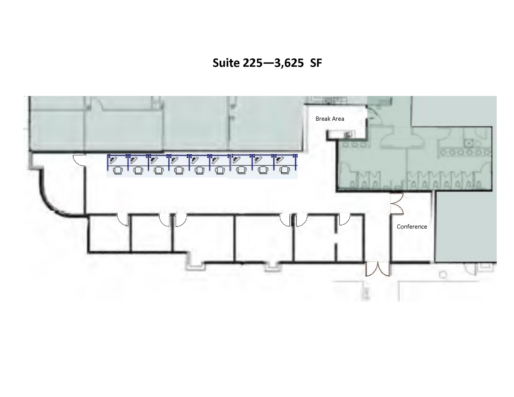 3145 Avalon Ridge Pl, Peachtree Corners, GA for lease Floor Plan- Image 1 of 1