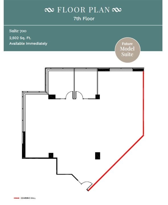 40 Holly St, Toronto, ON for lease Floor Plan- Image 1 of 1