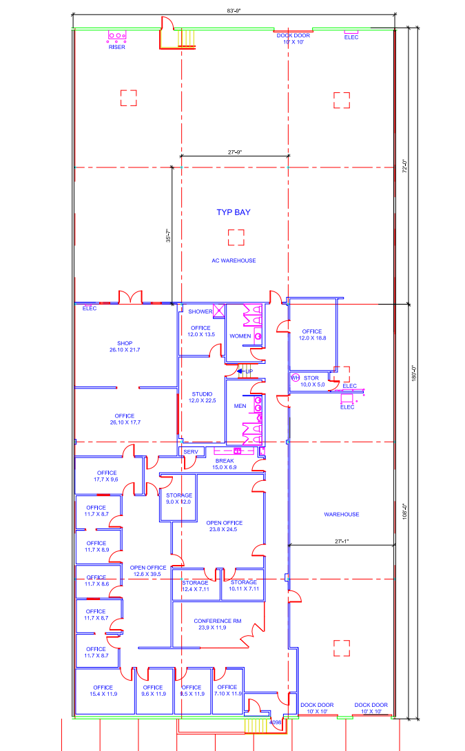 4040-4130 Lindbergh Dr, Addison, TX for lease Floor Plan- Image 1 of 1