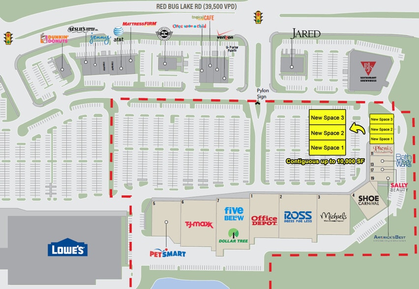 1115 Vidina Pl, Oviedo, FL for lease - Site Plan - Image 2 of 11