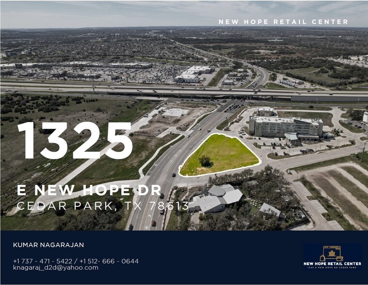 1325 E New Hope Dr, Cedar Park, TX for lease - Building Photo - Image 1 of 16