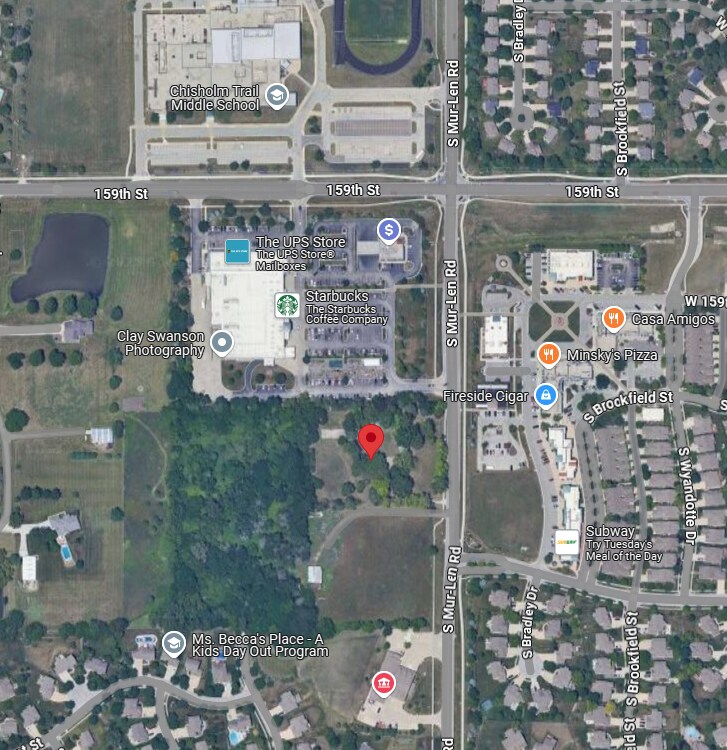 16040 Mur-Len Rd, Olathe, KS for sale Aerial- Image 1 of 3