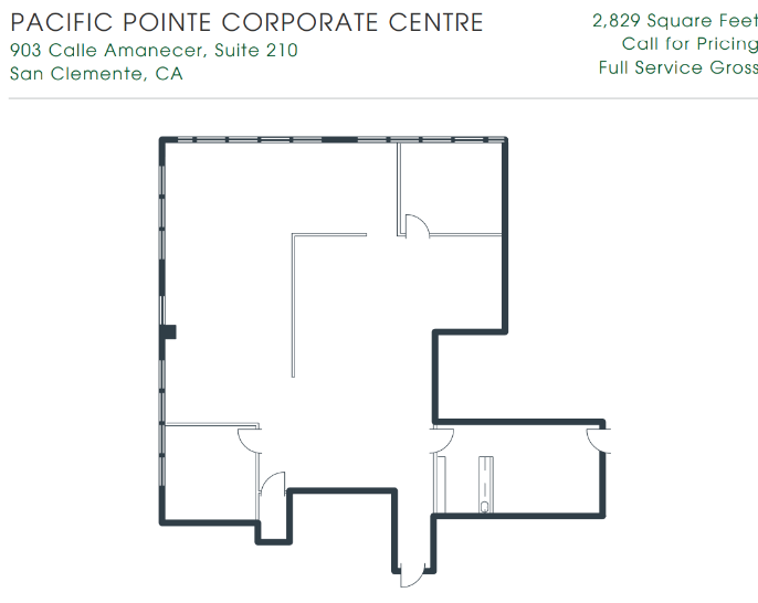 903 Calle Amanecer, San Clemente, CA for lease Floor Plan- Image 1 of 1