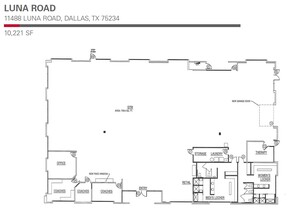 1801 Royal Ln, Farmers Branch, TX for lease Floor Plan- Image 1 of 1