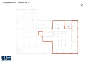 500 Eighth Ave, New York, NY for lease Floor Plan- Image 1 of 7