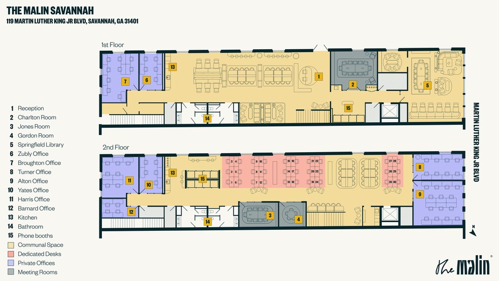 119 Martin Luther King Jr Blvd, Savannah, GA for lease - Site Plan - Image 1 of 8