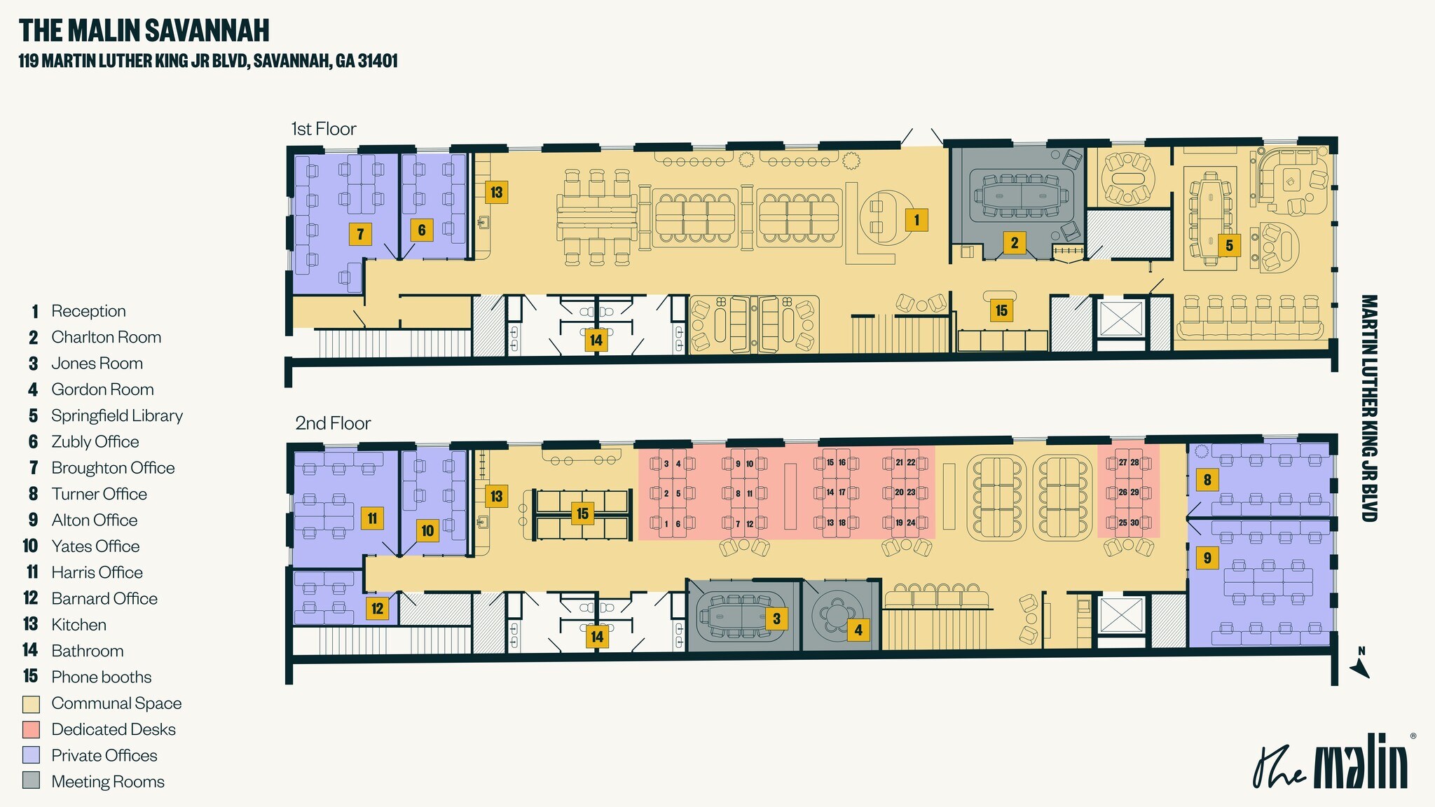 119 Martin Luther King Jr Blvd, Savannah, GA for lease Site Plan- Image 1 of 9