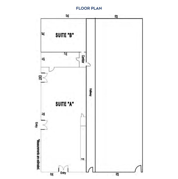 881 Lee Rd, Macon-Bibb, GA for lease - Floor Plan - Image 2 of 2