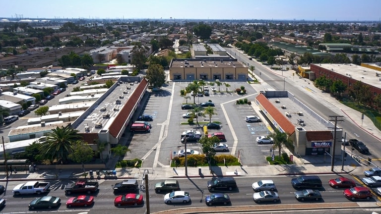 5140 E Florence Ave, Bell, CA for lease - Aerial - Image 1 of 8