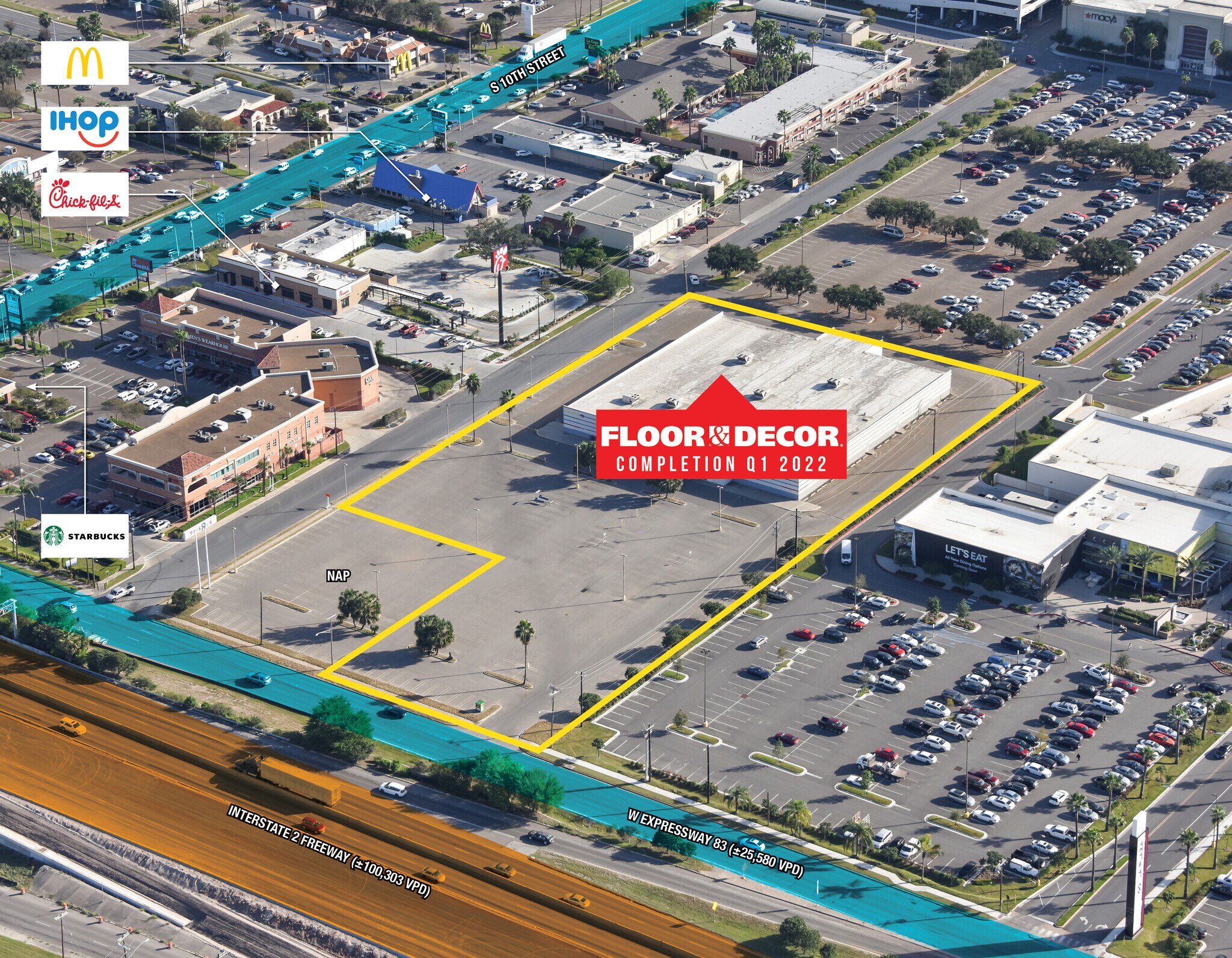 1101 W Expressway 83, McAllen, TX for sale Building Photo- Image 1 of 1