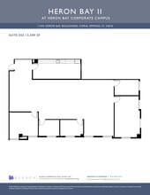11555 Heron Bay Blvd, Coral Springs, FL for lease Floor Plan- Image 1 of 1