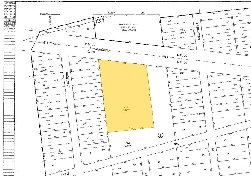 3300 Veterans Memorial Hwy, Bohemia, NY for sale - Plat Map - Image 1 of 1