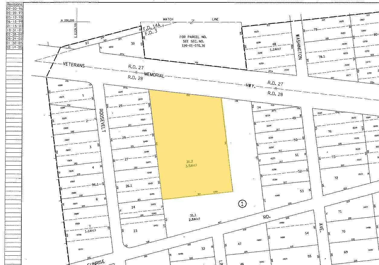 3300 Veterans Memorial Hwy, Bohemia, NY for sale Plat Map- Image 1 of 1