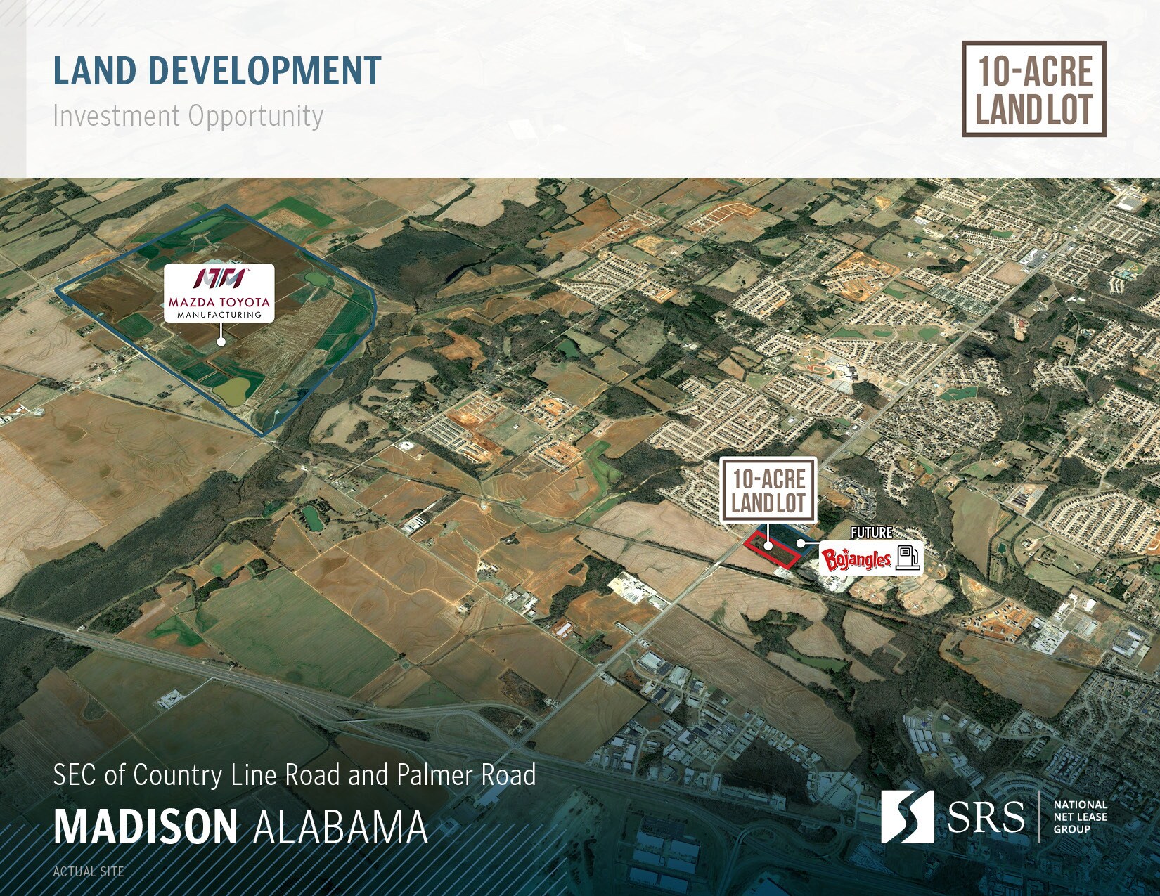 County Line Rd & Palmer Rd, Madison, AL for sale Building Photo- Image 1 of 1