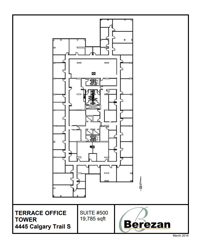 4445 Calgary Trl, Edmonton, AB for lease Floor Plan- Image 1 of 1