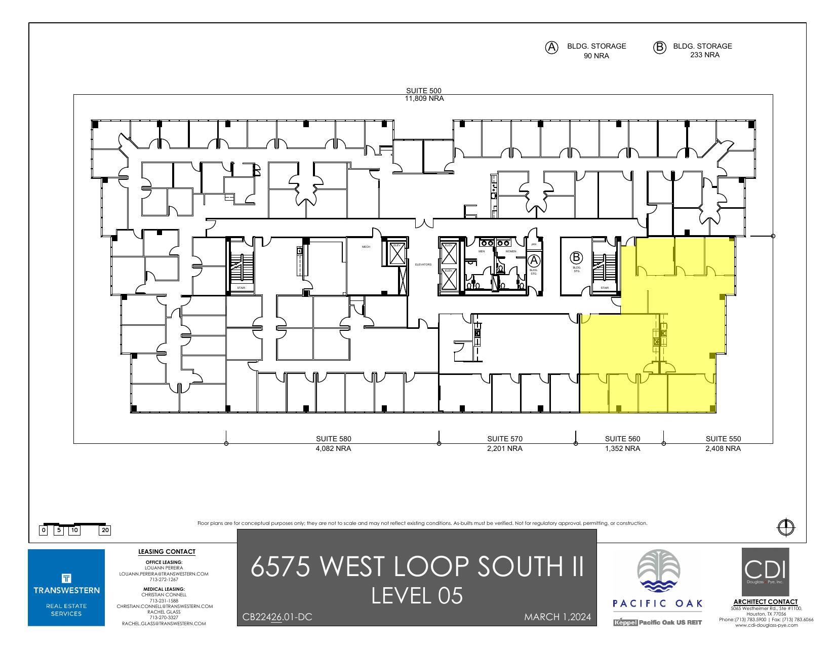 6575 West Loop South, Bellaire, TX for lease Floor Plan- Image 1 of 1