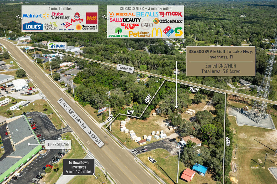 3865 E Gulf To Lake Hwy, Inverness, FL for sale - Building Photo - Image 3 of 25