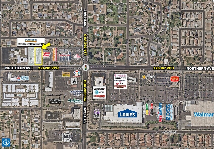 W/NWC 59th Ave and Northern Ave, Glendale, AZ for lease - Primary Photo - Image 1 of 2
