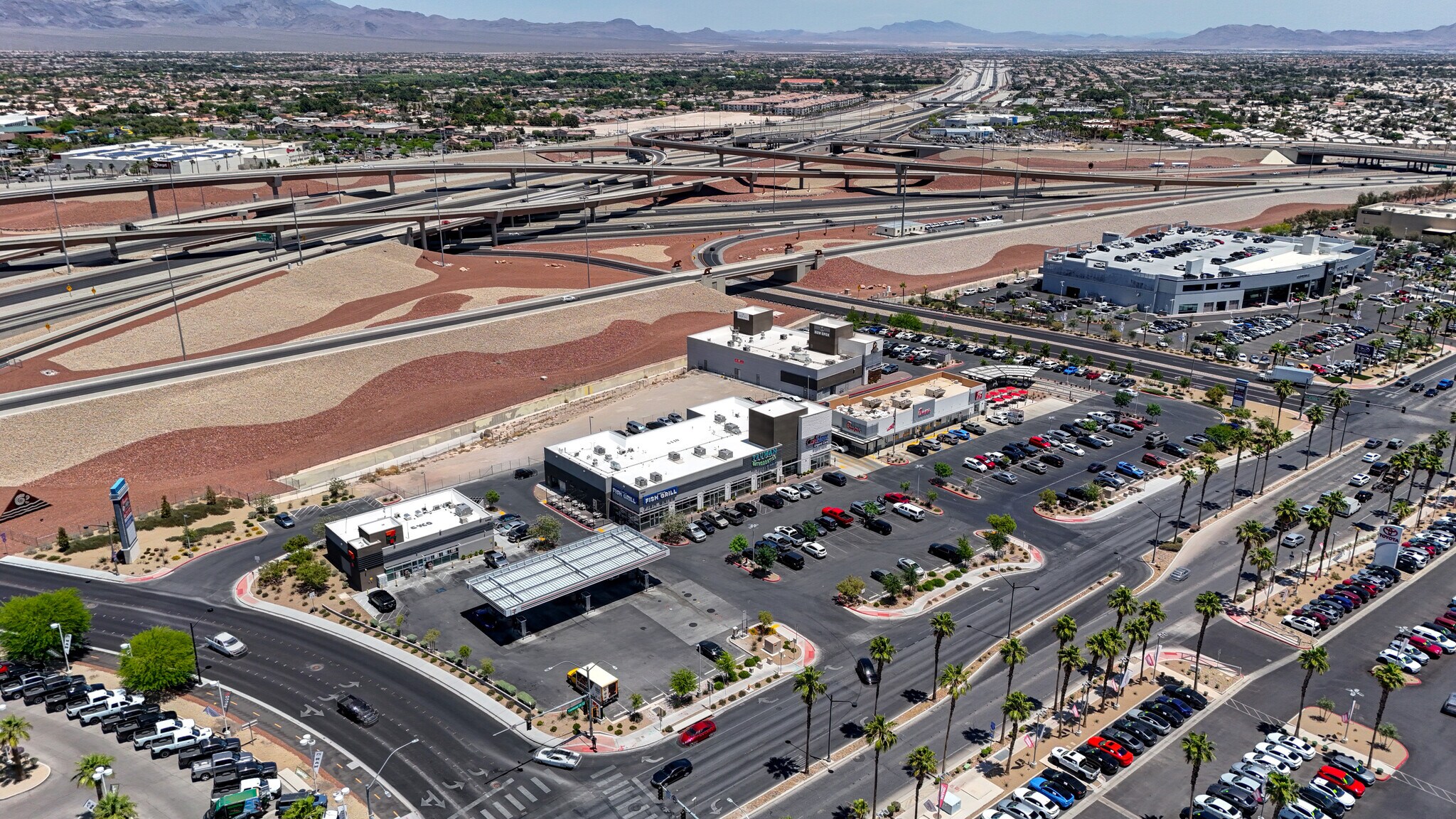 6450 Centennial Center Blvd, Las Vegas, NV for lease Aerial- Image 1 of 5