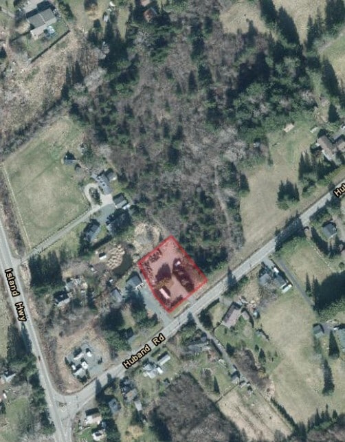 2680 Huband Rd, Courtenay, BC for sale Aerial- Image 1 of 2