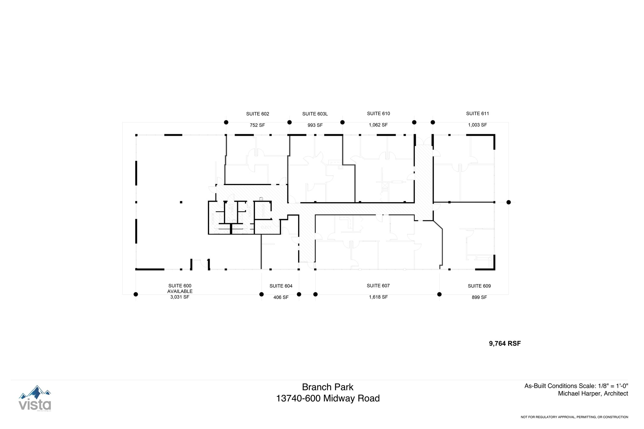 13740 Midway Rd, Farmers Branch, TX for lease Site Plan- Image 1 of 1
