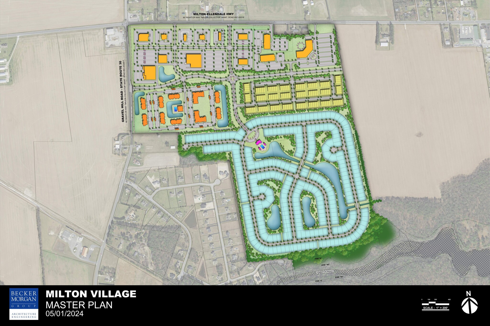 24030 Milton Ellendale Hwy, Milton, DE for sale Site Plan- Image 1 of 3