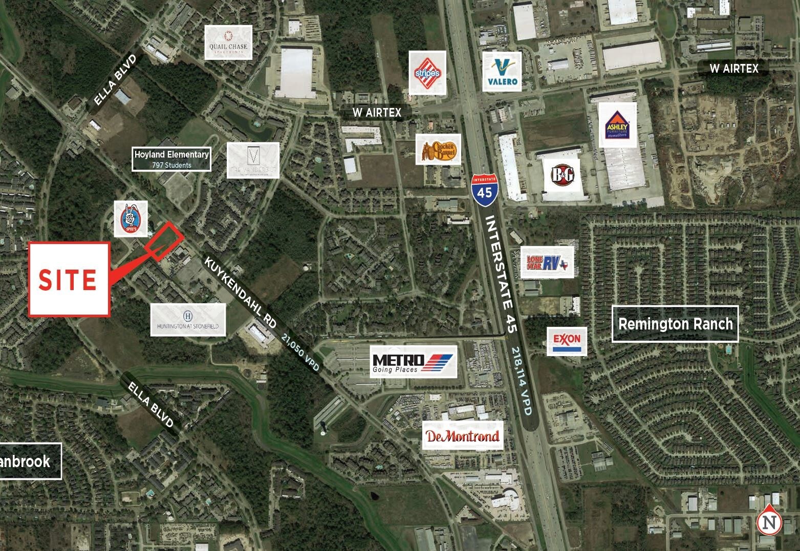 13125 Kuykendahl Rd, Houston, TX 77090 2 Acres Kuykendahl Road