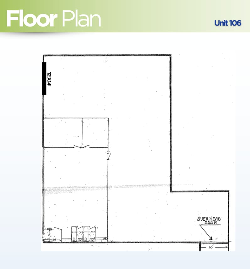 100-112 Terrace Dr, Mundelein, IL for lease Floor Plan- Image 1 of 1