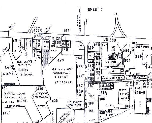 275 W Princeton Dr, Princeton, TX for lease - Plat Map - Image 2 of 5