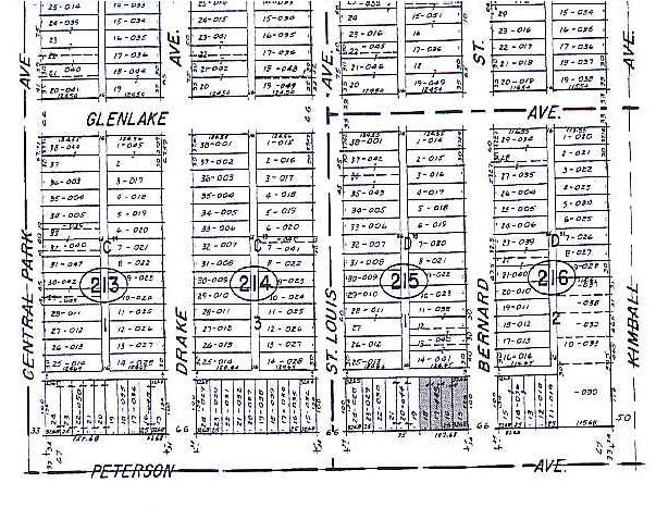 3434 W Peterson Ave, Chicago, IL for sale - Plat Map - Image 1 of 1