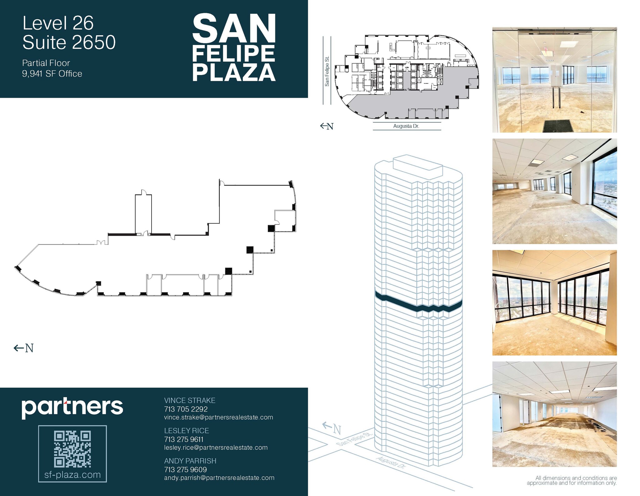 5847 San Felipe St, Houston, TX for lease Floor Plan- Image 1 of 2