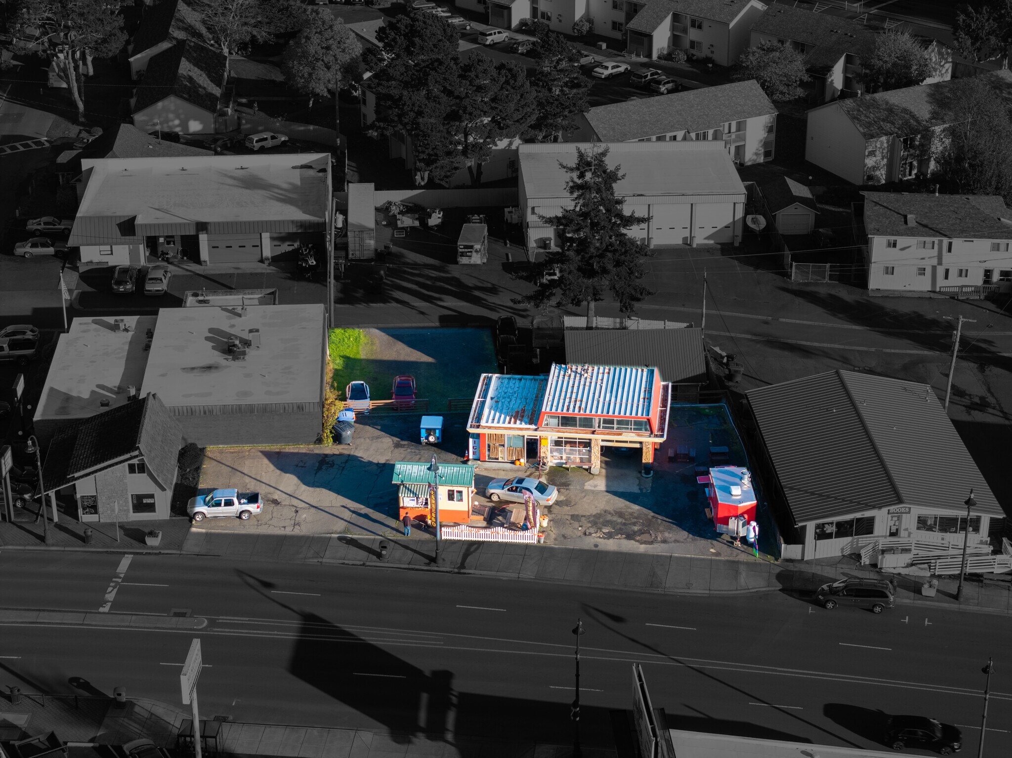 115 SW Highway 101, Waldport, OR for sale Aerial- Image 1 of 1