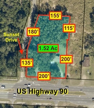 5388 Hwy 90, Pace, FL - AERIAL map view