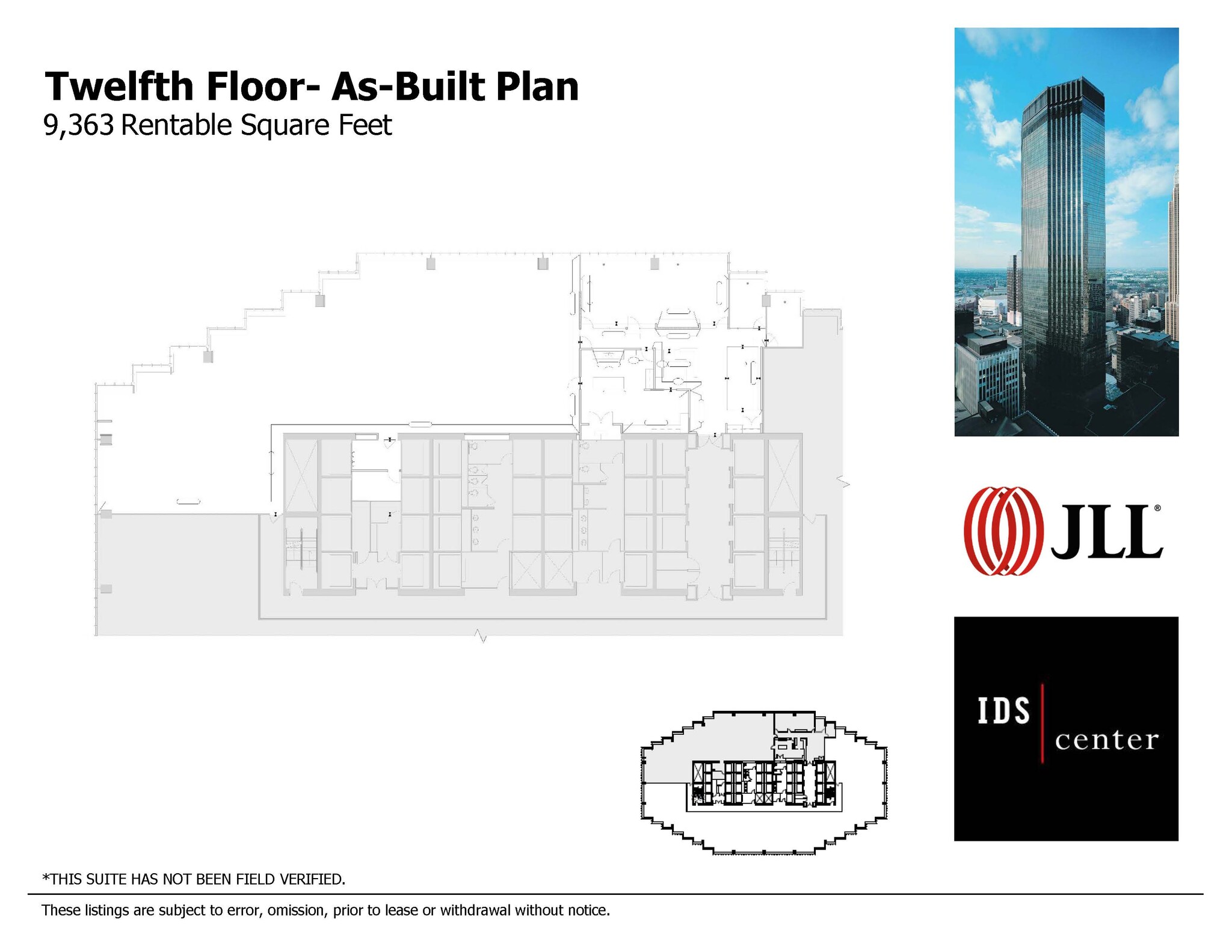 80 S 8th St, Minneapolis, MN for lease Floor Plan- Image 1 of 1